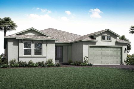 New construction Single-Family house 10261 Sw Phineas Ln, Port Saint Lucie, FL 34987 Capitol Reef- photo 0
