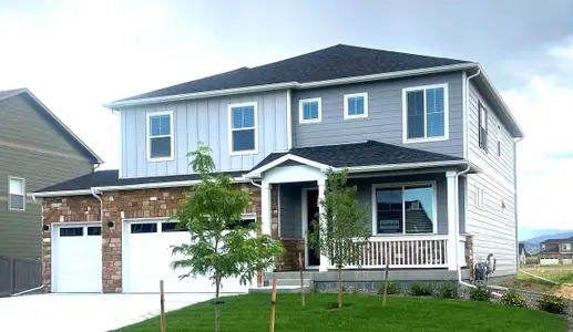 New construction Single-Family house 1857 Westport Avenue, Berthoud, CO 80513 HENLEY- photo 0