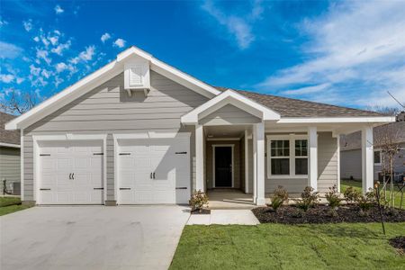 New construction Single-Family house 632 Quail Meadows Drive, Cleburne, TX 76031 Redwood R- photo 1 1