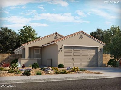 New construction Single-Family house 40150 W Wade Drive, Maricopa, AZ 85138 Bennett- photo 0