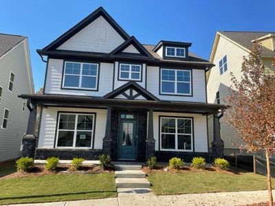 New construction Single-Family house 123 Marble Tree Way, Ball Ground, GA 30107 Abbeyville- photo 0