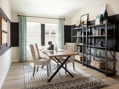 Utilize this spacious flex space as a home office or however suits your family's needs.