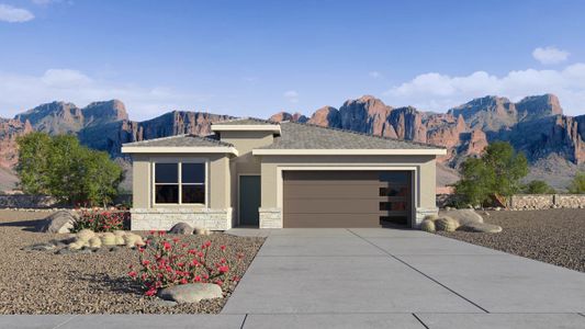New construction Single-Family house Palo Verde, 18352 West Chama Drive, Surprise, AZ 85387 - photo