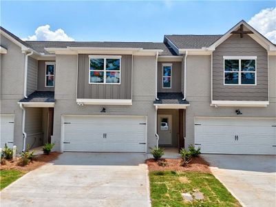 New construction Townhouse house 5480 Rock Place Court, Norcross, GA 30093 Queensland- photo 0 0