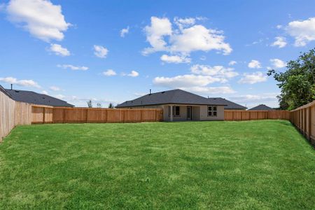 New construction Single-Family house 1040 Great Barracuda Lane, Alvin, TX 77511 The Harris- photo 30 30