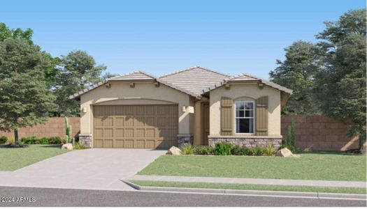 New construction Single-Family house 3008 E Tie Down Drive, San Tan Valley, AZ 85140 Latitude Plan 3580- photo 0