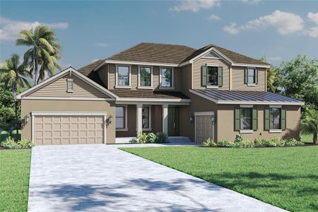 New construction Single-Family house 17802 Hither Hills Circle, Winter Garden, FL 34787 Westbrook- photo 0