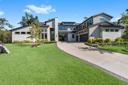 Incredible curb appeal at the end of a cul-de-sac.