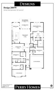 New construction Single-Family house 2841 Midlake Drive, Midlothian, TX 76065 Design 2885W- photo