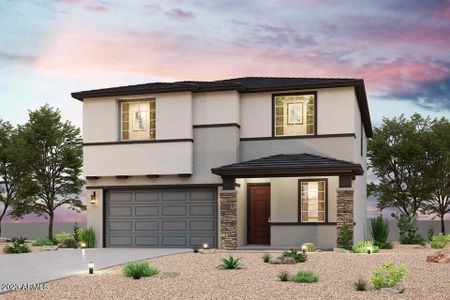 New construction Single-Family house 35750 W La Paz Street, Maricopa, AZ 85138 Plan 5- photo 0