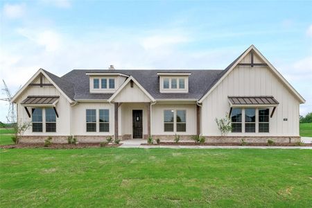 New construction Single-Family house 300 Big Bend Trail, Valley View, TX 76272 Cedar Sage- photo 4 4