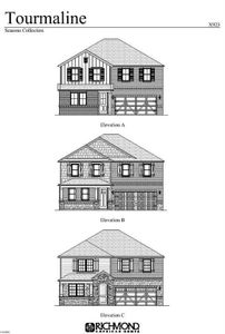 New construction Single-Family house 648 Seabiscuit Dr, Jarrell, TX 76537 Tourmaline- photo