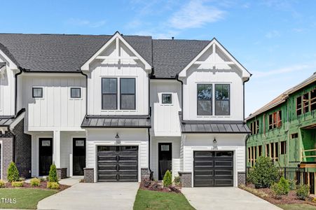 New construction Townhouse house 4047 Elk Creek Lane, Unit 13, Raleigh, NC 27612 Hudson 2- photo 0