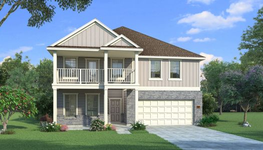 New construction Single-Family house 1243 Rothland Lane, Red Oak, TX 75154 Cypress II W- photo 2 2