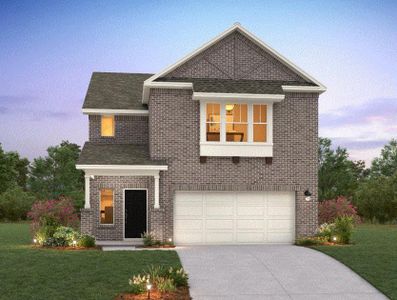 New construction Single-Family house 321 Kays Path, Georgetown, TX 78626 Conroe Homeplan- photo 0