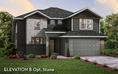 New construction Single-Family house San Marcos, 3610 Compass Pointe Court, Angleton, TX 77515 - photo