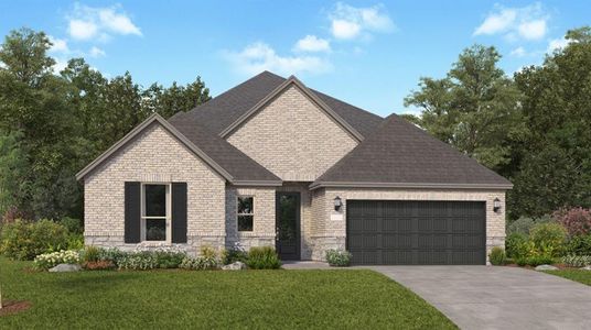 New construction Single-Family house 509 Boot Springs Drive, New Caney, TX 77357 Glenbrook II- photo 0 0