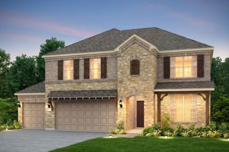 New construction Single-Family house 900 Crescent View Dr, Georgetown, TX 78628 Caldwell- photo 0