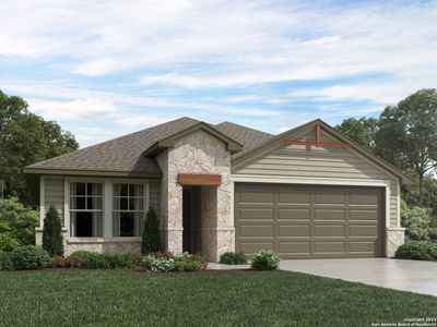 New construction Single-Family house 29324 Lawless Blvd, San Antonio, TX 78260 The Hughes (841)- photo 0