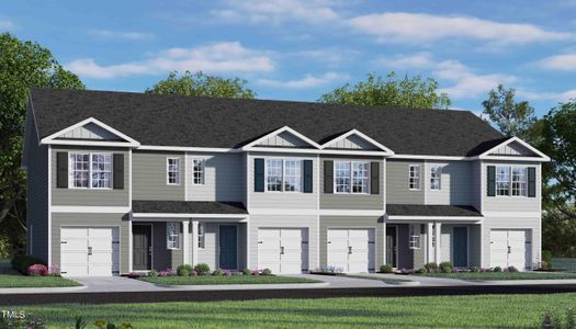 New construction Townhouse house 507 Belgian Red Way, Wake Forest, NC 27587 - photo 0