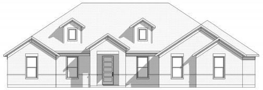 New construction Single-Family house W3GP+CH, Poolville, TX 76487 - photo 0