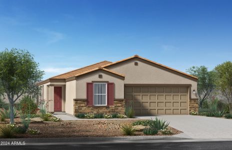 New construction Single-Family house 5753 S 243Rd Drive, Buckeye, AZ 85326 - photo 0