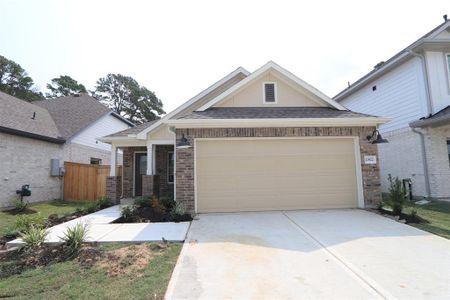 New construction Single-Family house 21922 Burgos Plaza Drive, Tomball, TX 77377 Magnolia- photo 1 1