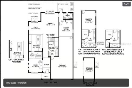 New construction Single-Family house 2908 Adams Cross Dr, Zephyrhills, FL 33540 Mira Lago- photo