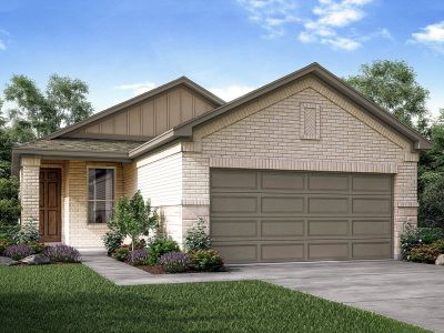 New construction Single-Family house 16520 Breezy Knoll Court, Conroe, TX 77302 The Glacier (N304)- photo 1 1