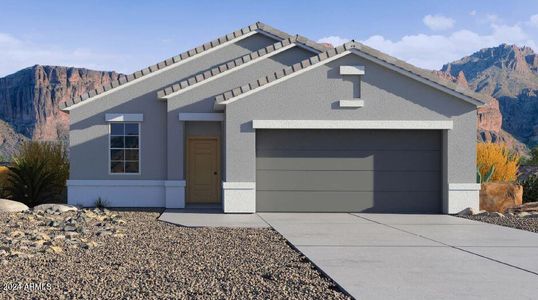 New construction Single-Family house 38190 W Cannataro Lane, Maricopa, AZ 85138 Dalton- photo 0