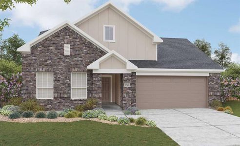 New construction Single-Family house 4616 Spoon Bill Cove Drive, Katy, TX 77493 Meyerson- photo 0 0