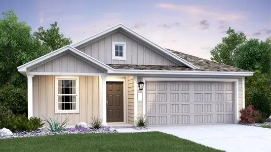 New construction Single-Family house Fullerton, 3864 Far Horizon, Seguin, TX 78155 - photo