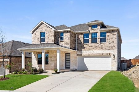 New construction Single-Family house 1210 Willet Sound Lane, Forney, TX 75126 Henderson Homeplan- photo 0