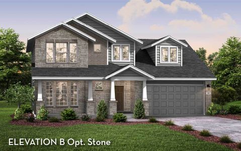 New construction Single-Family house 10011 Whitney Reach Drive, Rosharon, TX 77583 - photo 3 3