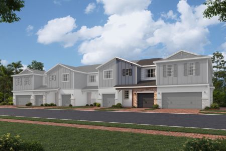 New construction Townhouse house 14754 Outfitter Street, Orlando, FL 32824 Santa Maria- photo 2 2