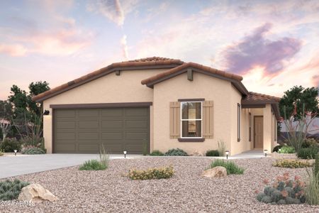 New construction Single-Family house 1417 W Toltec Drive, Coolidge, AZ 85128 RAVENNA- photo 0