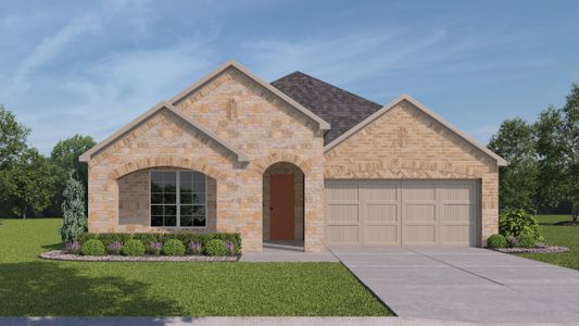 New construction Single-Family house The Kingston II, 2140 Ghost Rider Court, Leander, TX 78641 - photo