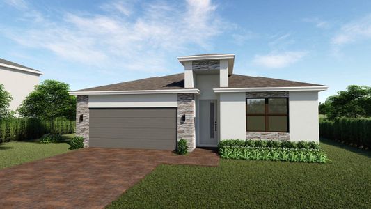 New construction Single-Family house 5832 Se Sky Blue Circle, Stuart, FL 34997 Cali- photo 0