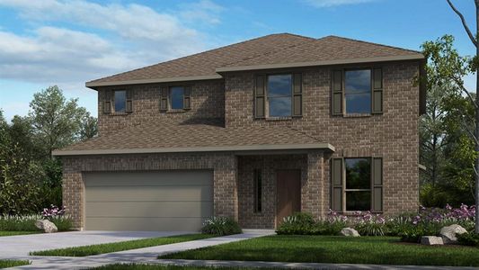 New construction Single-Family house 214 Castle Rock Drive, Melissa, TX 75454 Terracotta- photo 0