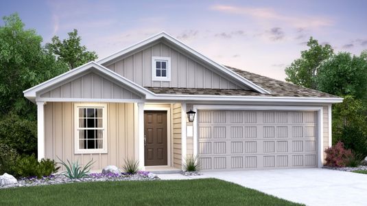 New construction Single-Family house Fullerton, 32118 Lemon Mint, Bulverde, TX 78163 - photo