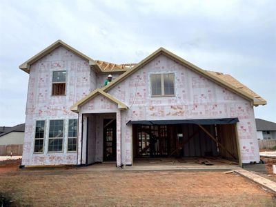 New construction Single-Family house 2980 Golden Dust Drive, Katy, TX 77493 Thames Homeplan- photo