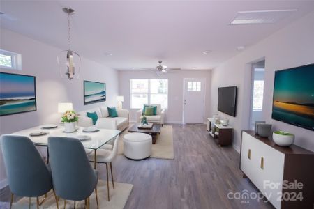 Living room- Virtual staging AI