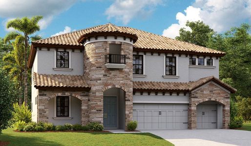 New construction Single-Family house Verona, 10858 Rustic Timber Loop, San Antonio, FL 33576 - photo