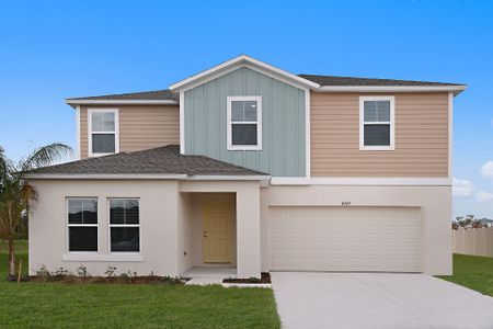 New construction Single-Family house 853 Sand Sea Place, Haines City, FL 33844 - photo 1 1