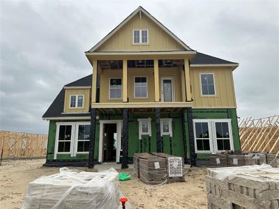 New construction Single-Family house 12110 Salty Bend Drive, Mont Belvieu, TX 77523 Sorenstam 50'- photo 0 0
