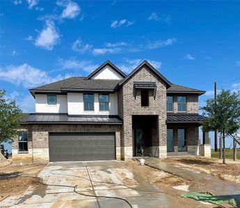 New construction Single-Family house 16319 Blue Mistflower Lane, Hockley, TX 77447 Castell- photo 0 0