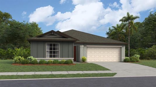 New construction Single-Family house 11312 Linden Depot Road, San Antonio, FL 33576 Hartford- photo 0