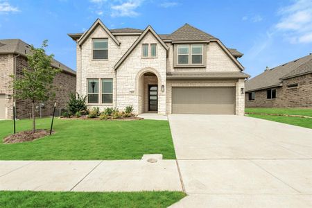 New construction Single-Family house 213 Comanche Trail, Alvarado, TX 76009 Violet IV- photo 1 1