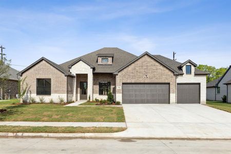 New construction Single-Family house 704 Abbey Road, Van Alstyne, TX 75495 Lynn- photo 0