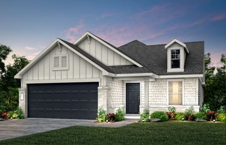 New construction Single-Family house 17922 Cranberry Scoop Drive, Hockley, TX 77447 Hewitt- photo 0 0
